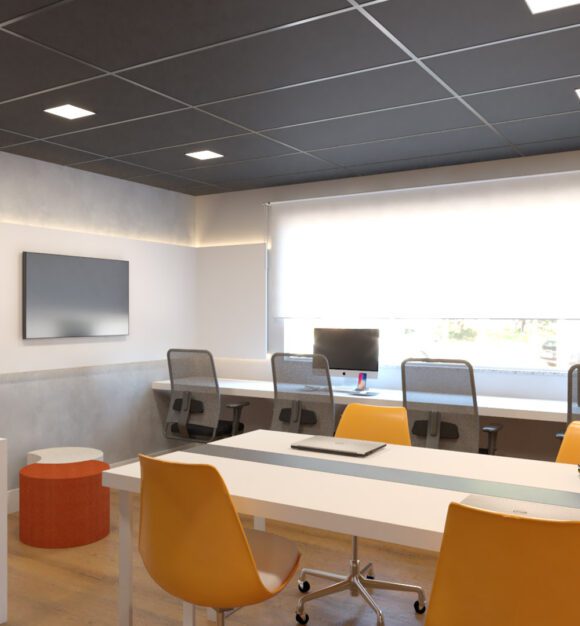 Área comum para os funcionários da Planos Digital, onde ocorre BrainsStorms e outros treinamentos ligados a Marketing e Vendas